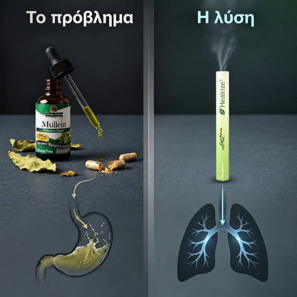 ⛲ 【Επίσημο Ηλεκτρονικό Κατάστημα】𝐇𝐞𝐚𝐥𝐫𝐢𝐳𝐞® Εισπνευστήρας Καθαρισμού Πνευμόνων & Διευκόλυνσης της Αναπνοής με Βότανα και Αλογοουρά 🌿 (Καταστολή βήχα, διάλυση βλέννας, δύσπνοια και φροντίδα πνευμόνων καπνιστή) 🚚 Διαθέσιμο
