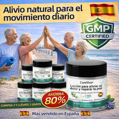 𝐋𝐨𝐜𝐢ó𝐧 𝐫𝐞𝐩𝐚𝐫𝐚𝐝𝐨𝐫𝐚 𝐜𝐚𝐥𝐦𝐚𝐧𝐭𝐞 𝐂𝐮𝐫𝐞𝐕𝐢𝐯𝐨® 👩‍⚕️ 𝐀𝐥𝐢𝐯𝐢𝐚 𝐞𝐥 𝐝𝐨𝐥𝐨𝐫 𝐦𝐮𝐬𝐜𝐮𝐥𝐚𝐫, 𝐚𝐫𝐭𝐢𝐜𝐮𝐥𝐚𝐫 𝐲 𝐧𝐞𝐫𝐯𝐢𝐨𝐬𝐨 🌞（西班牙)