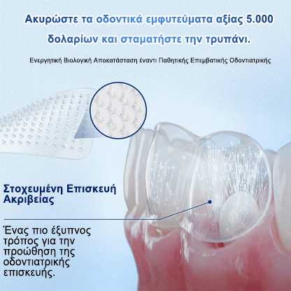 GarageLine® 🦷 Στοματικές Ταινίες Ταχείας Διάλυσης Tideglusib για την Επιδιόρθωση Δοντιών & Ούλων ✨ (Υποστηρίζει την επιδιόρθωση των δοντιών και βοηθά στην ανακούφιση από την ενόχληση των ούλων και άλλα κοινά στοματικά προβλήματα) 👑💍