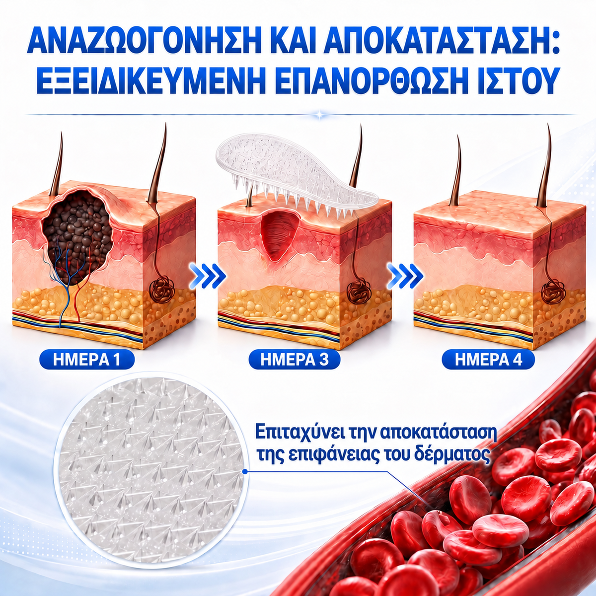 Αναζωογόνηση και υποστήριξη ανάπλασης